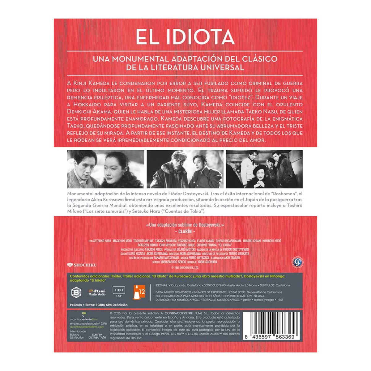 El idiota (Blu-Ray) 3