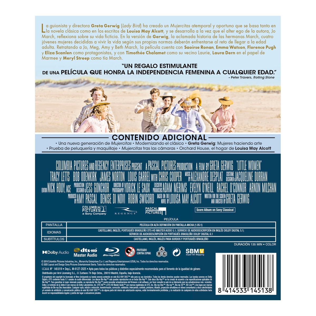 Mujercitas (2019) (Edición 2025 (Blu-Ray) 2