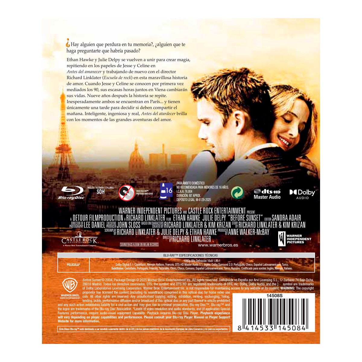 Antes del atardecer (Blu-Ray) 2