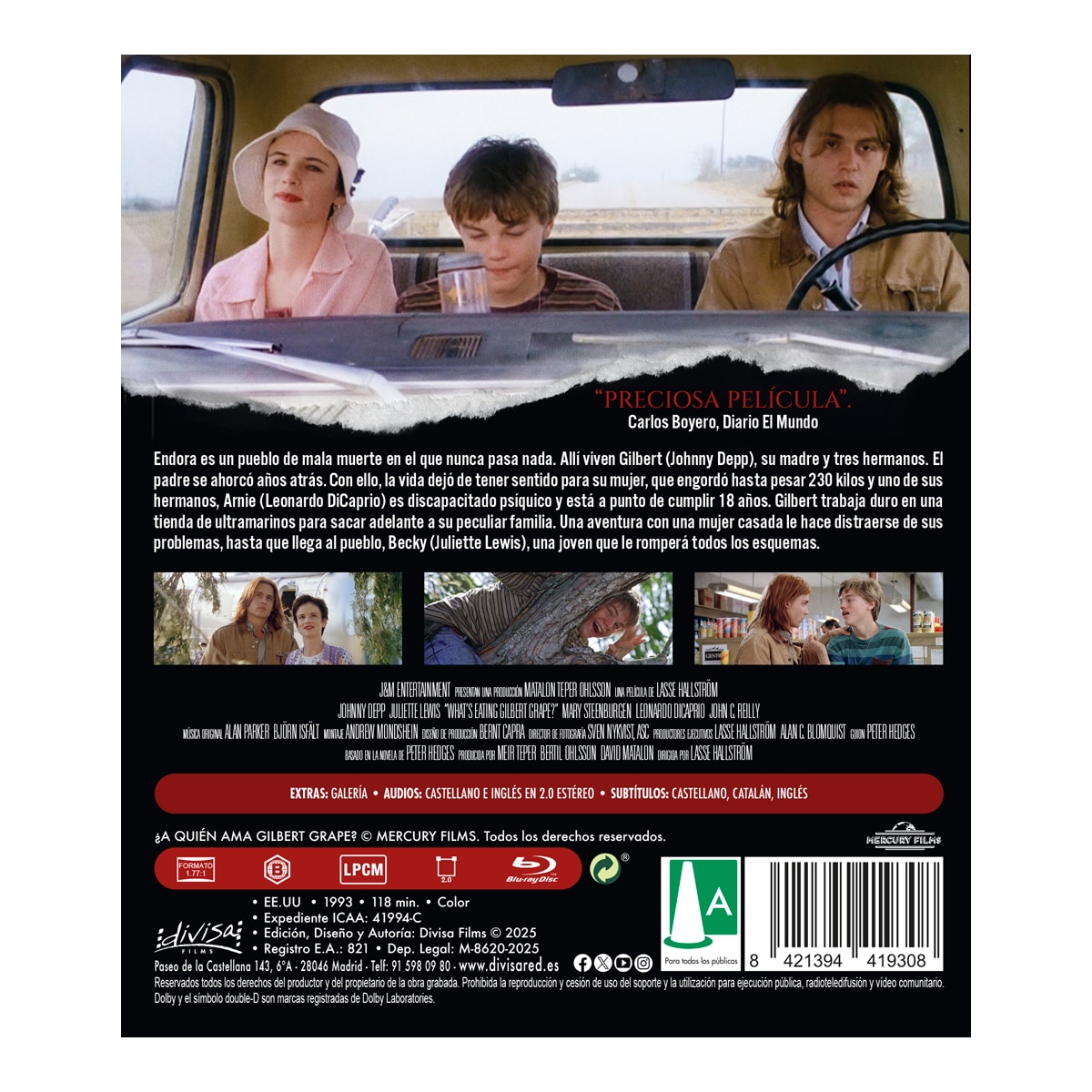 ¿A quién ama Gilbert Grape? (Blu-Ray) 2