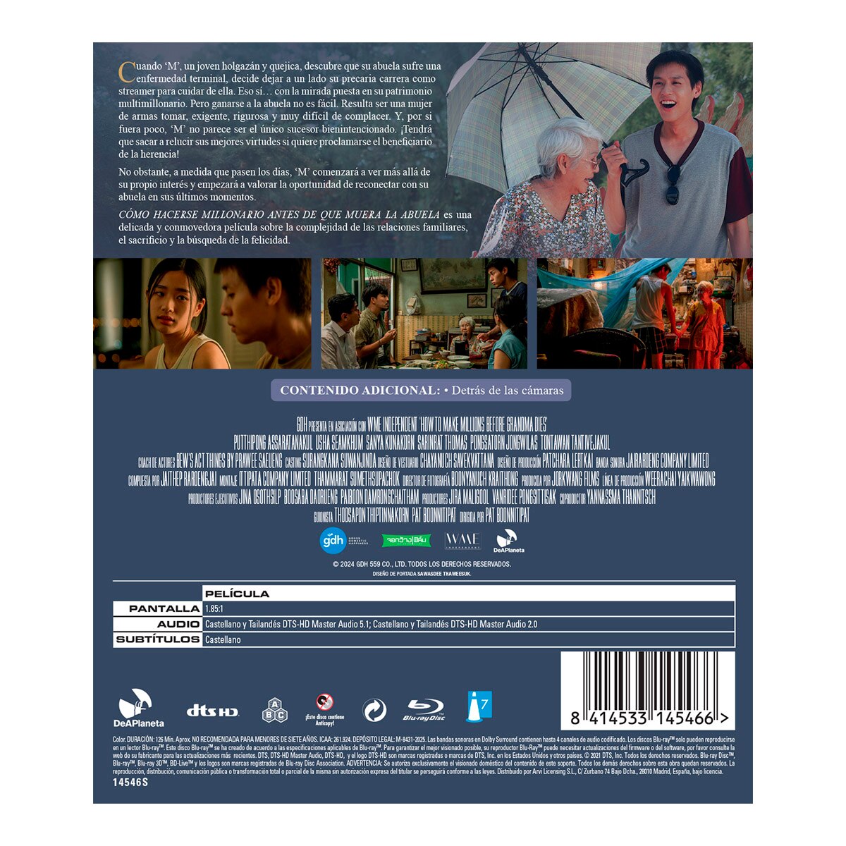Cómo hacerse millonario antes de que muera la abuela (Blu-Ray) 2