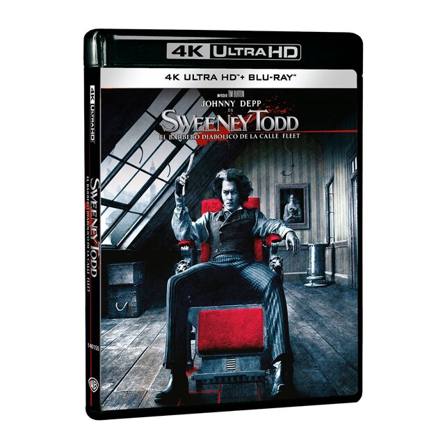Imagen 0 de Sweeney Todd (4K Ultra HD + Blu-Ray)