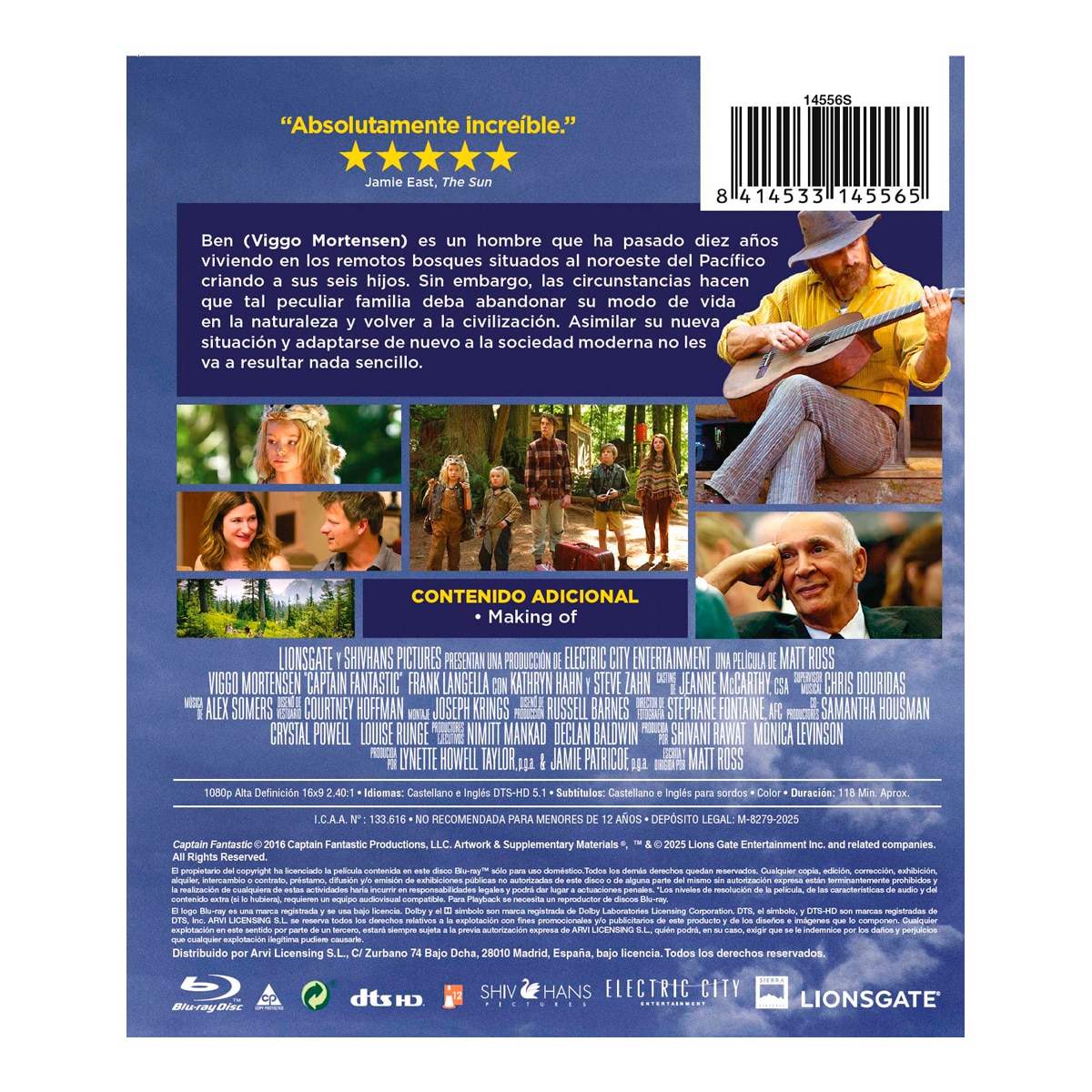 Captain fantastic (Blu-Ray) 2