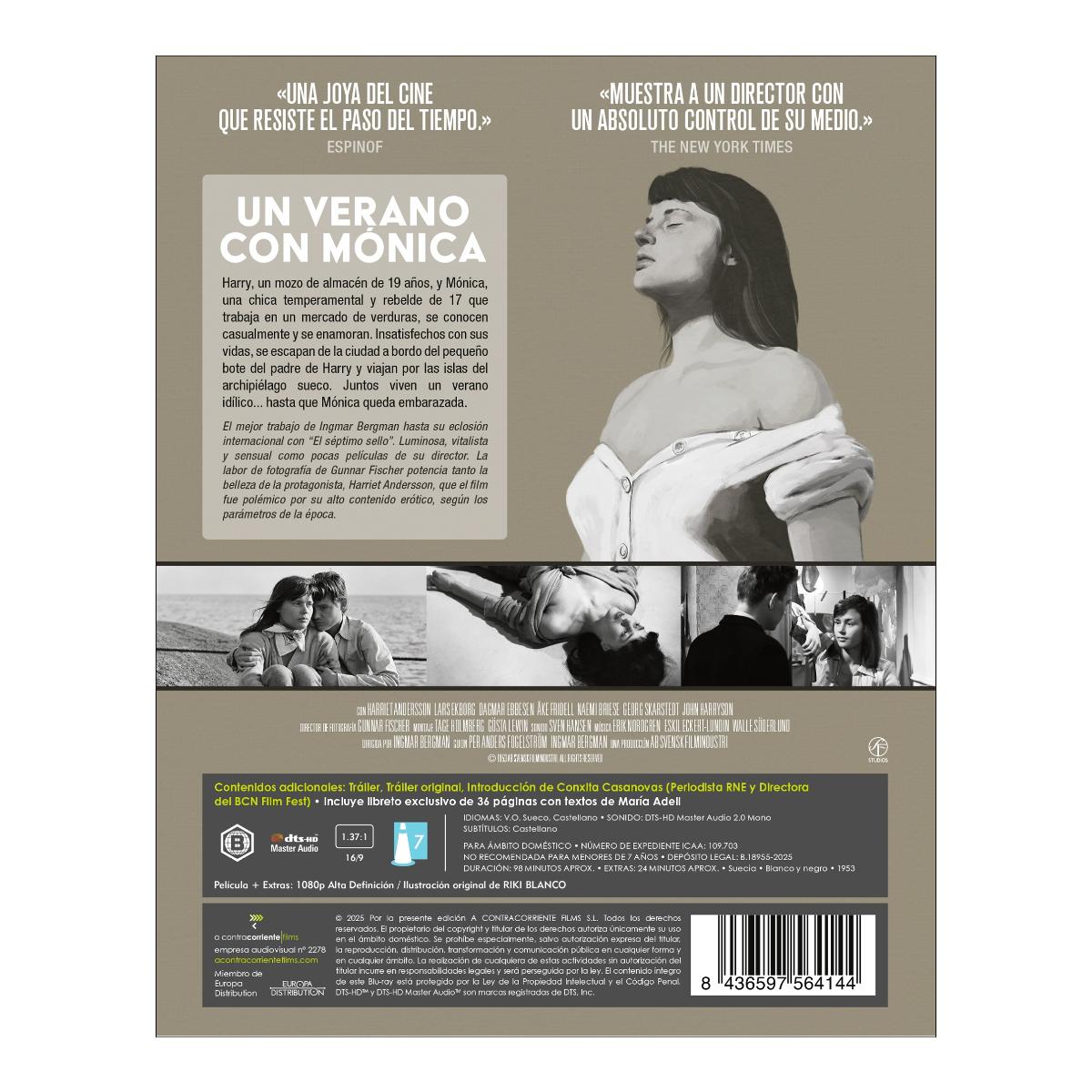 Un verano con Mónica (Blu-Ray) 3