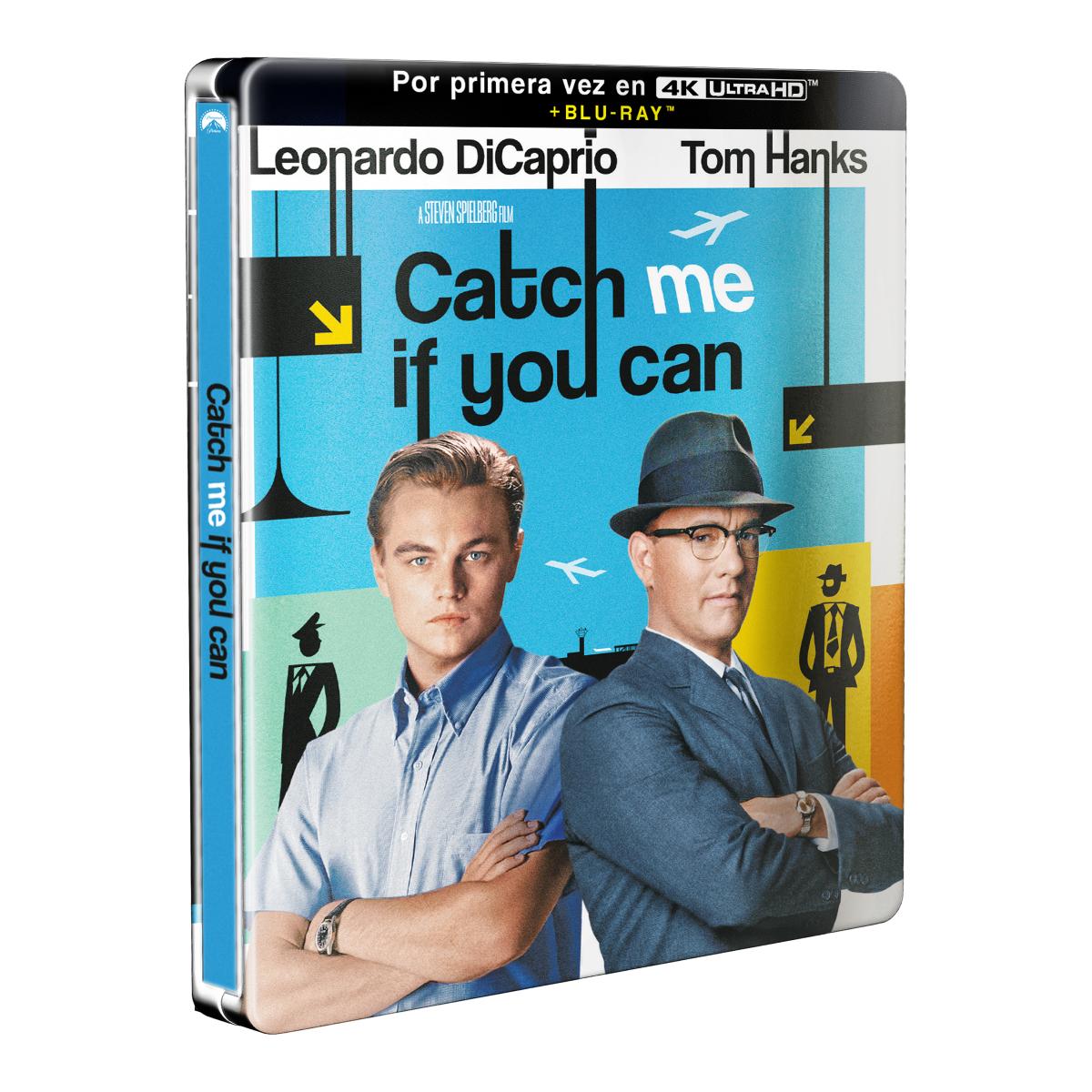 Atrápame si puedes (Edición Metálica) (4K Ultra HD + Blu-Ray).