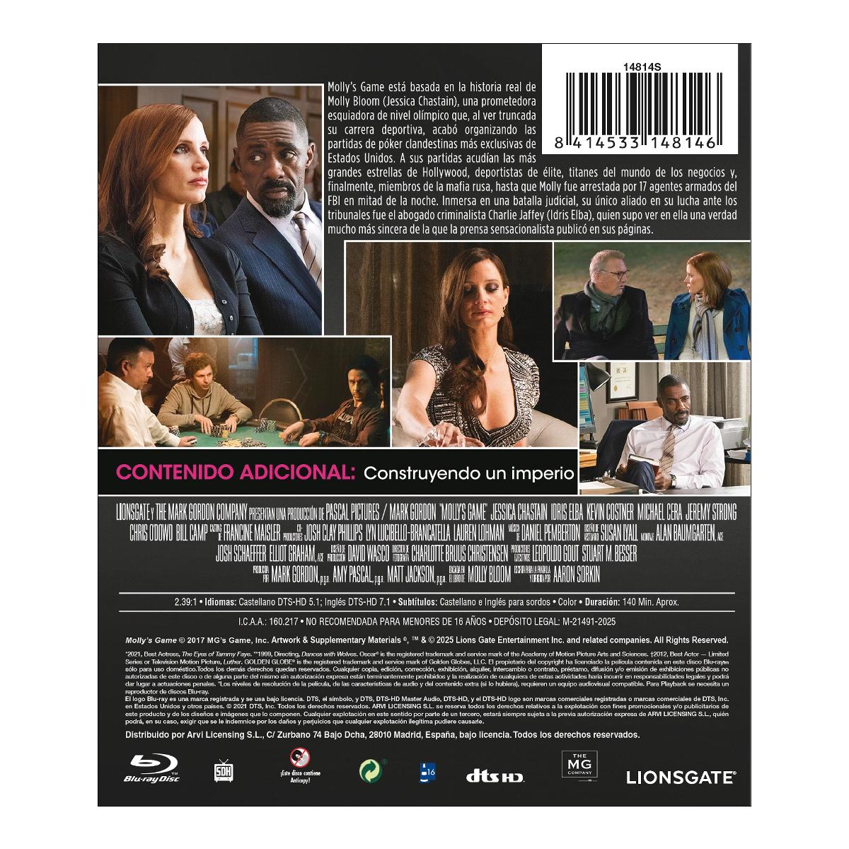 Molly's game (Blu-Ray) 2