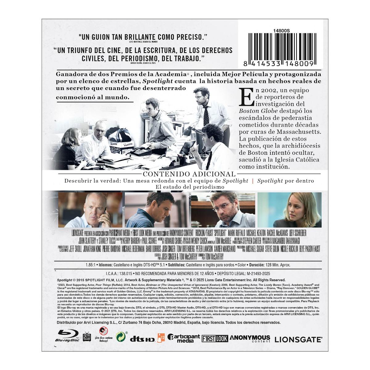 Spotlight (Blu-Ray) 2