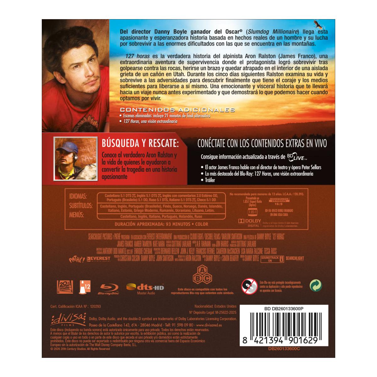 127 horas (Blu-Ray) 2