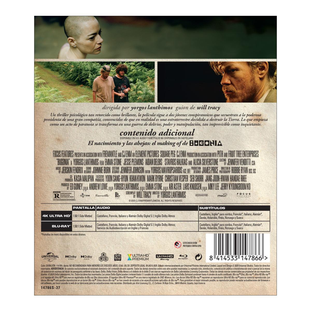 Bugonia (4K Ultra HD + Blu-Ray) 2