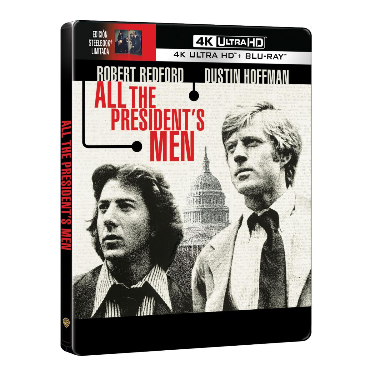 Todos los hombres del presidente (Edición Metálica) (4K Ultra HD + Blu-Ray).