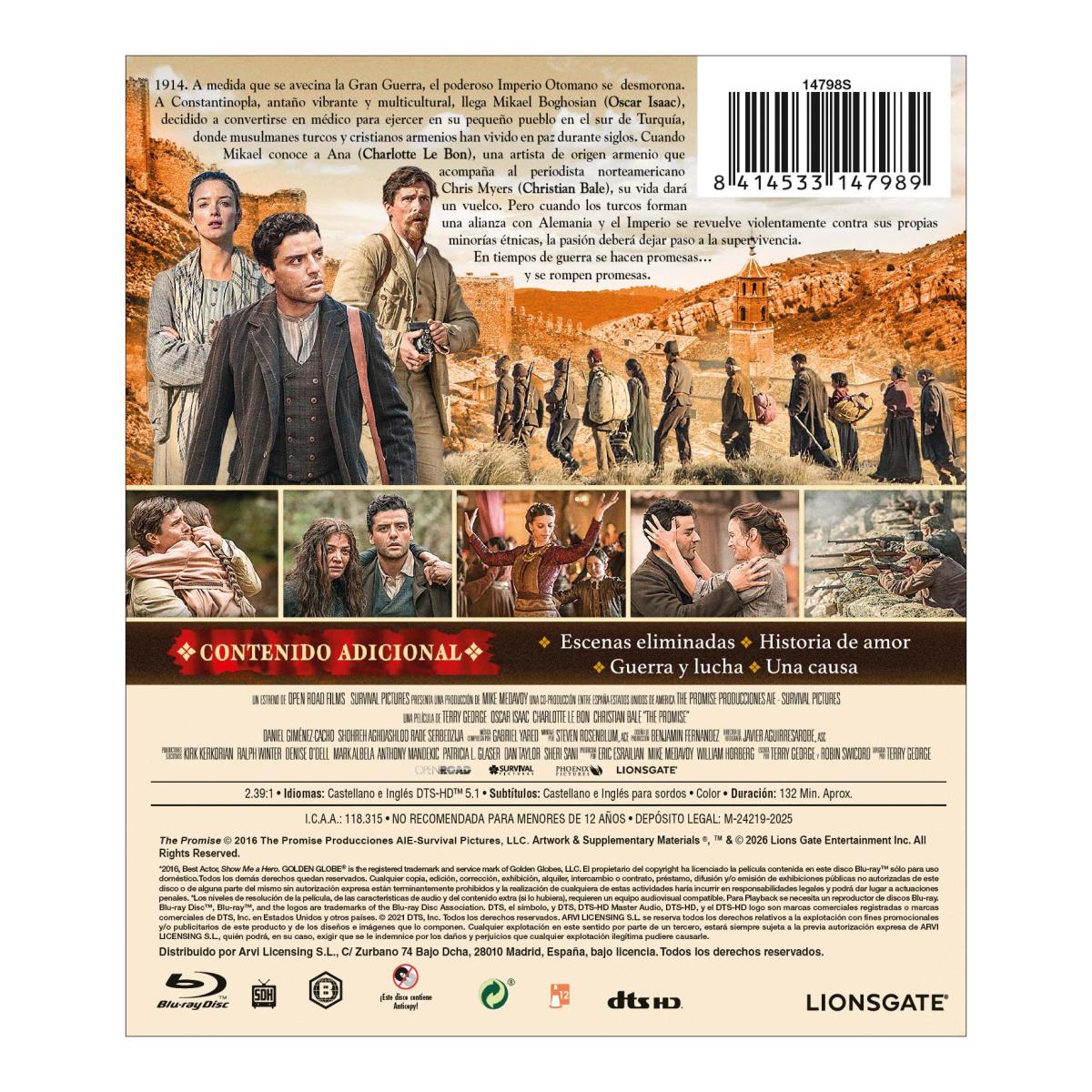 La promesa (Blu-Ray) 2