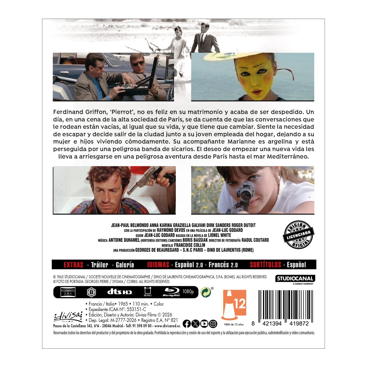 Pierrot el loco (Blu-Ray) 2