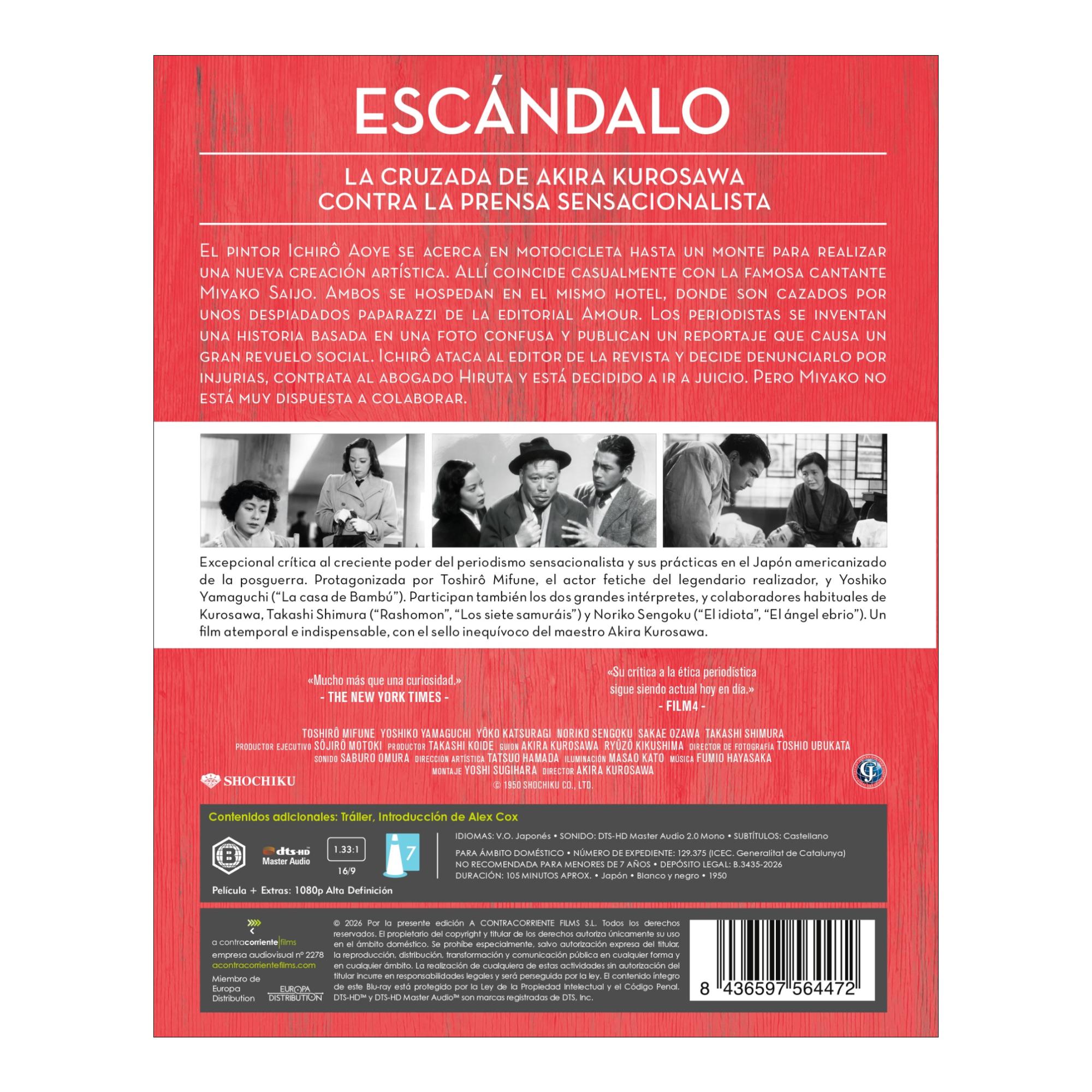 Escándalo (Blu-Ray) 3