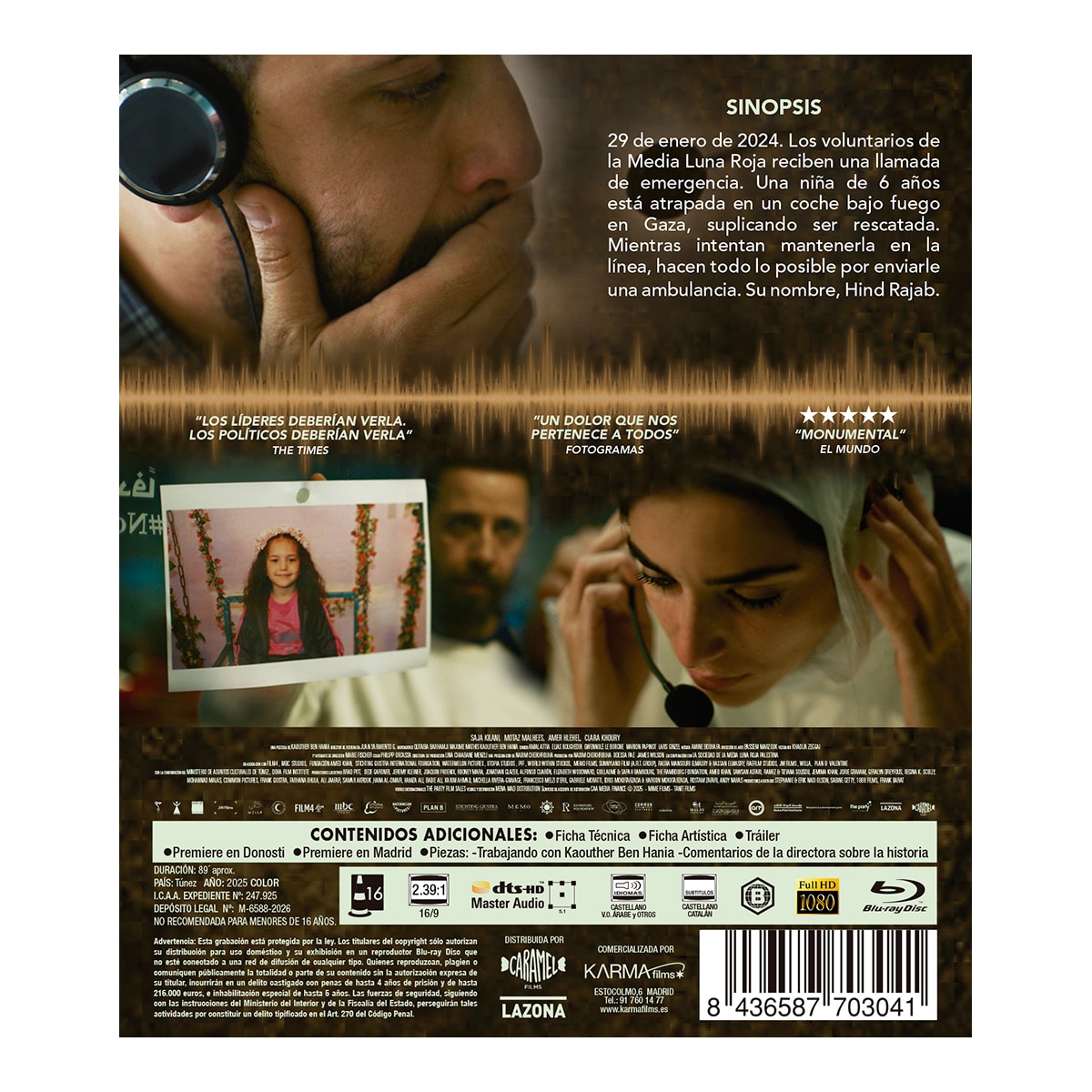 La voz de Hind (Blu-Ray) 3