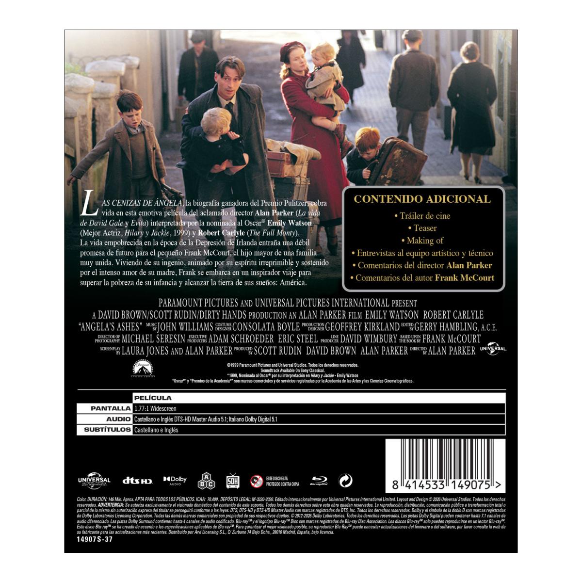 Las cenizas de Angela (Blu-Ray) 2