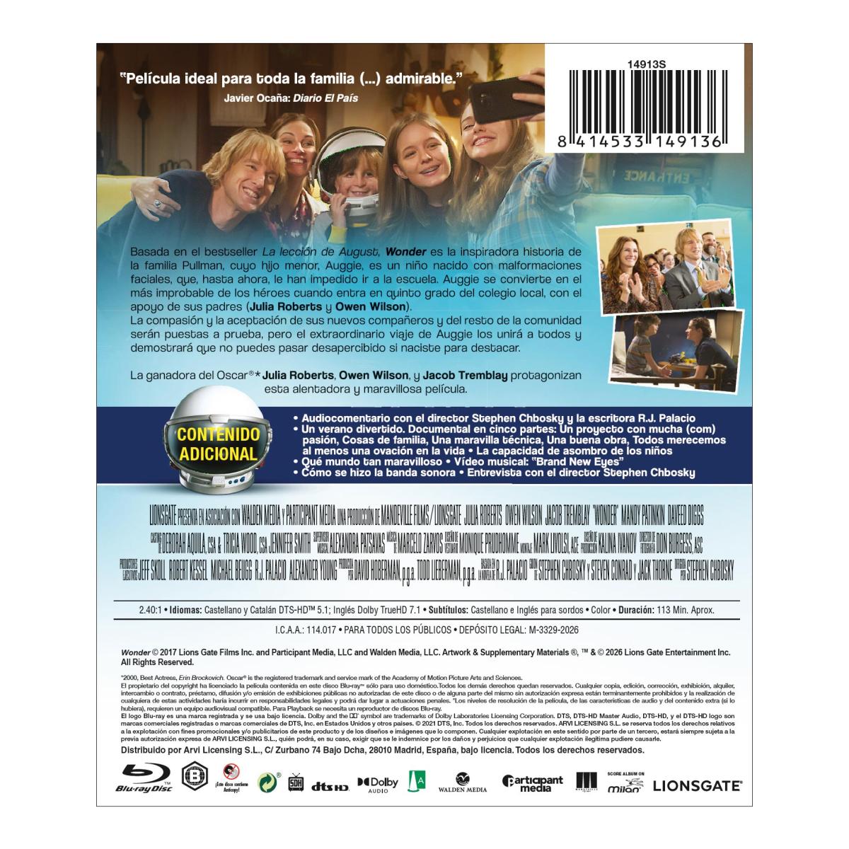 Wonder (Blu-Ray) 2