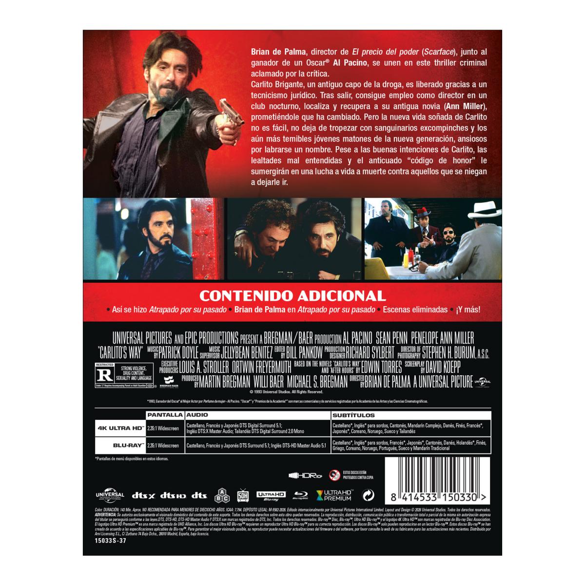 Atrapado por su pasado (Edición Metálica) (4K Ultra HD+ Blu-Ray) 2