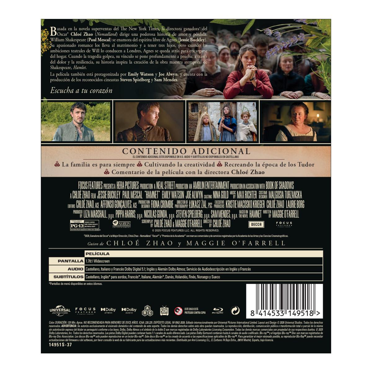 Hamnet (Blu-Ray) 2