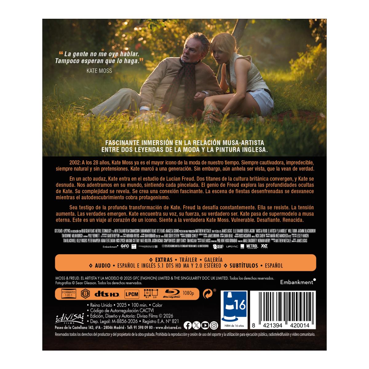 Moss & Freud: El artista y la modelo (Blu-Ray) 2