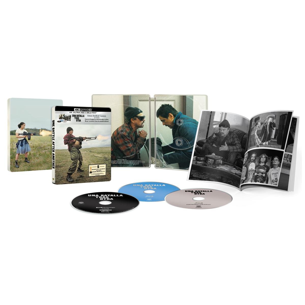 Imagen 0 de Una batalla tras otra (Edición Metálica) (4K Ultra HD + Blu-Ray + Blu-Ray BONUS)