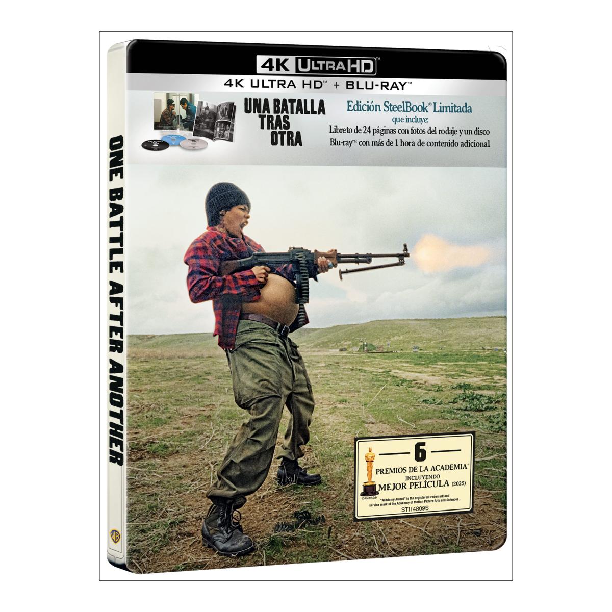Una batalla tras otra (Edición Metálica) (4K Ultra HD + Blu-Ray + Blu-Ray BONUS) 2