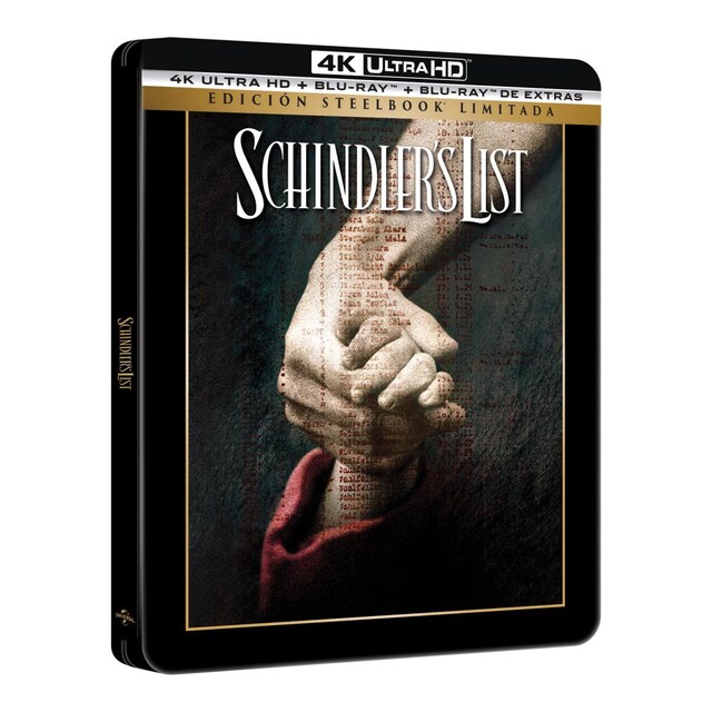 La lista de Schindler (Edición Metálica) (4K Ultra HD + Blu-Ray + Blu-Ray BONUS)