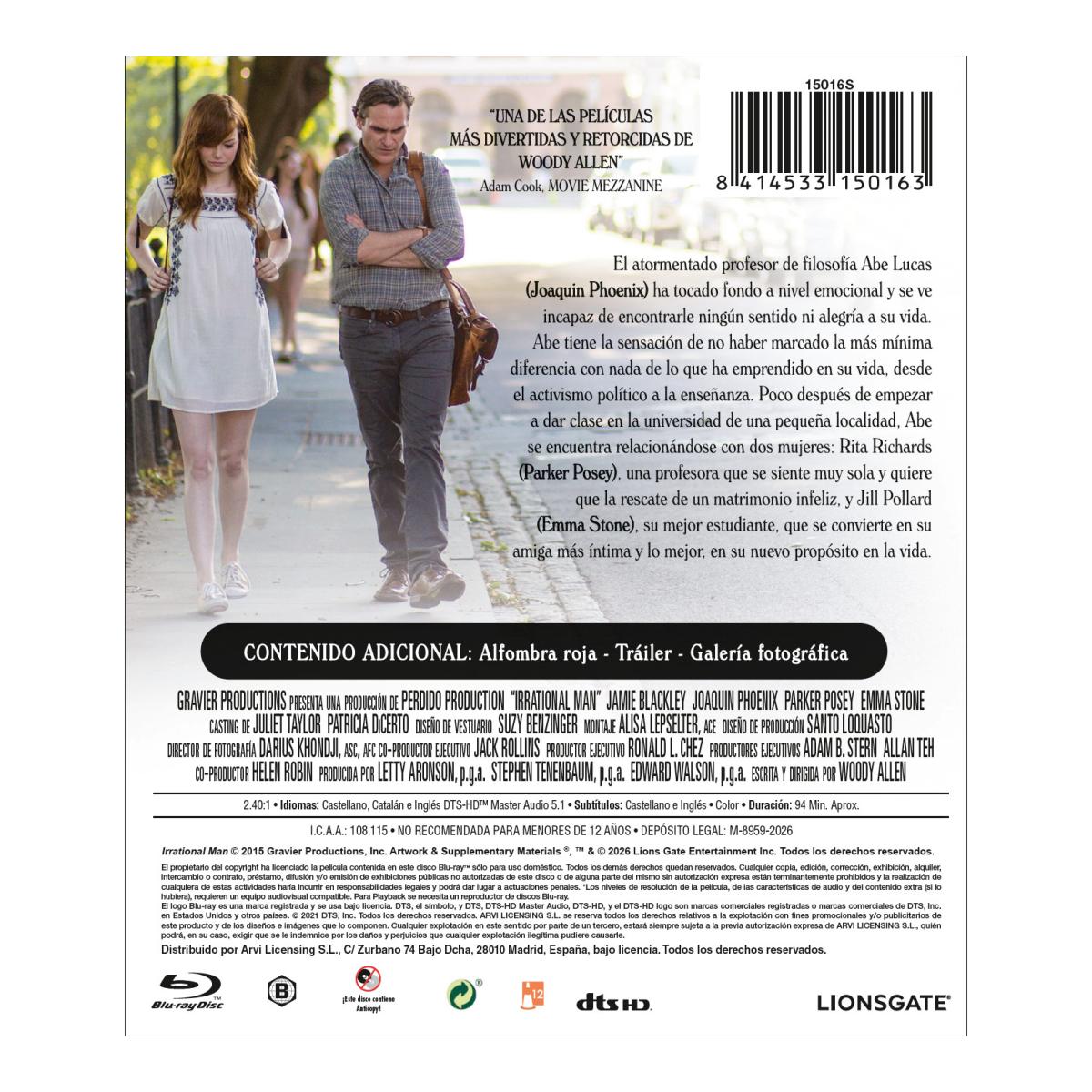 Irrational Man (Blu-Ray) 3