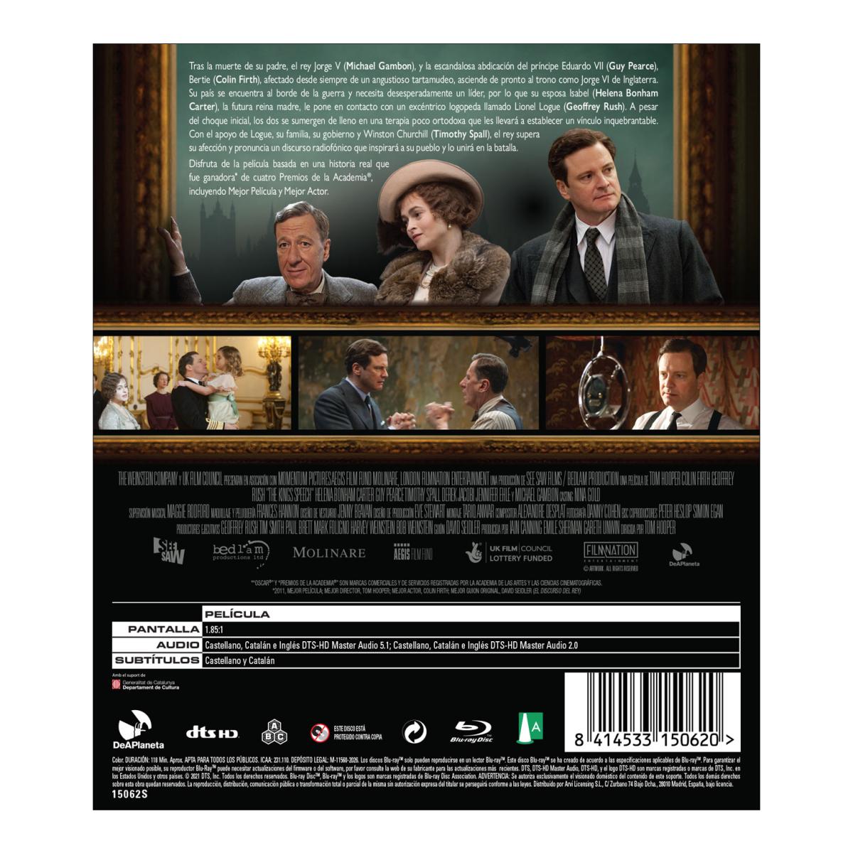 El discurso del rey (Blu-Ray) 2
