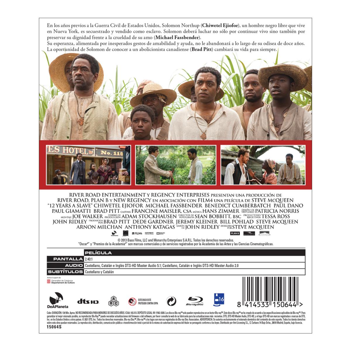 12 años de esclavitud (Blu-Ray) 2