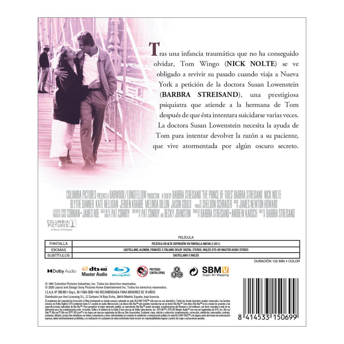 El príncipe de las mareas (Blu-Ray) 2
