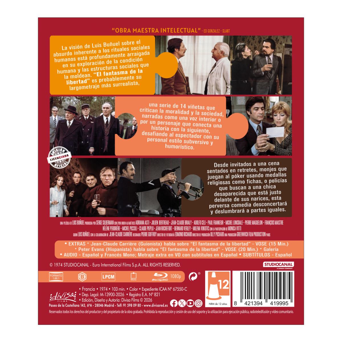 El fantasma de la libertad (Blu-Ray) 2