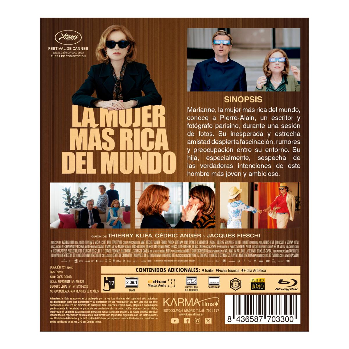 La mujer más rica del mundo (Blu-Ray) 2
