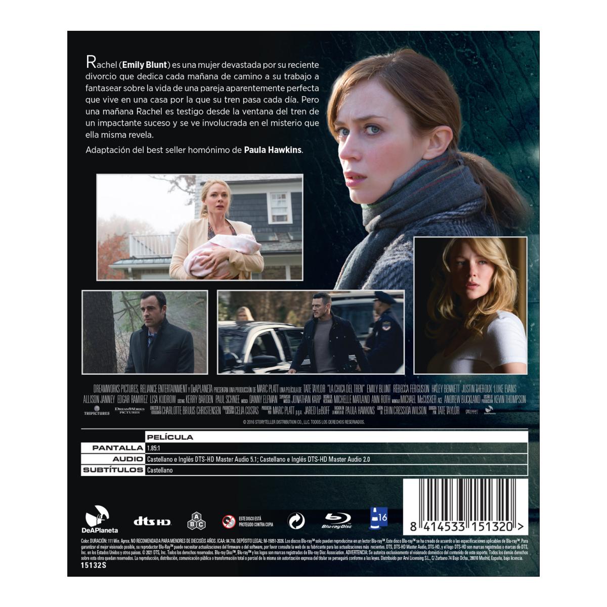 La chica del tren (Blu-Ray) 2