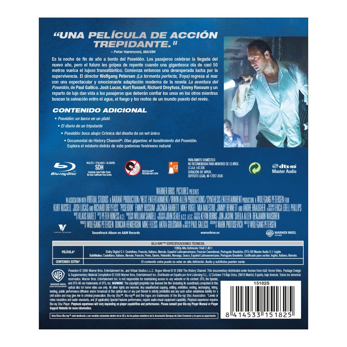 Imagen 2 de Poseidón (Blu-Ray)