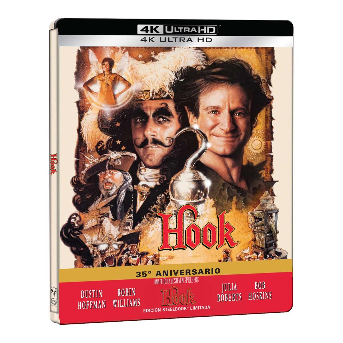 Imagen 1 de Hook (Edición Metálica 35º Aniversario) (4K Ultra HD)