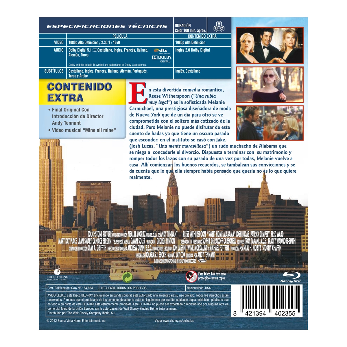 Sweet Home Alabama (Blu-Ray) 2