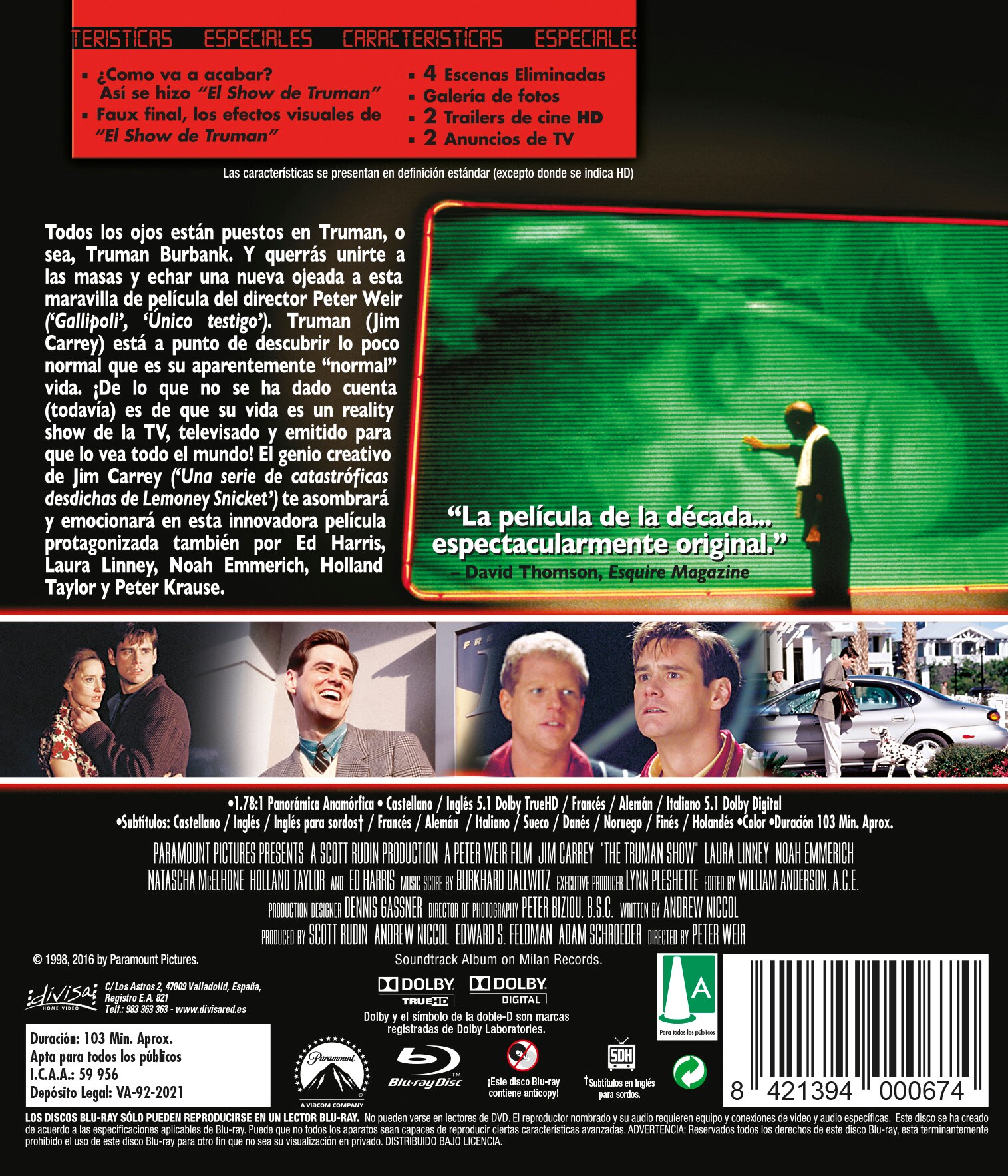 El Show de Truman (Blu-Ray) 2