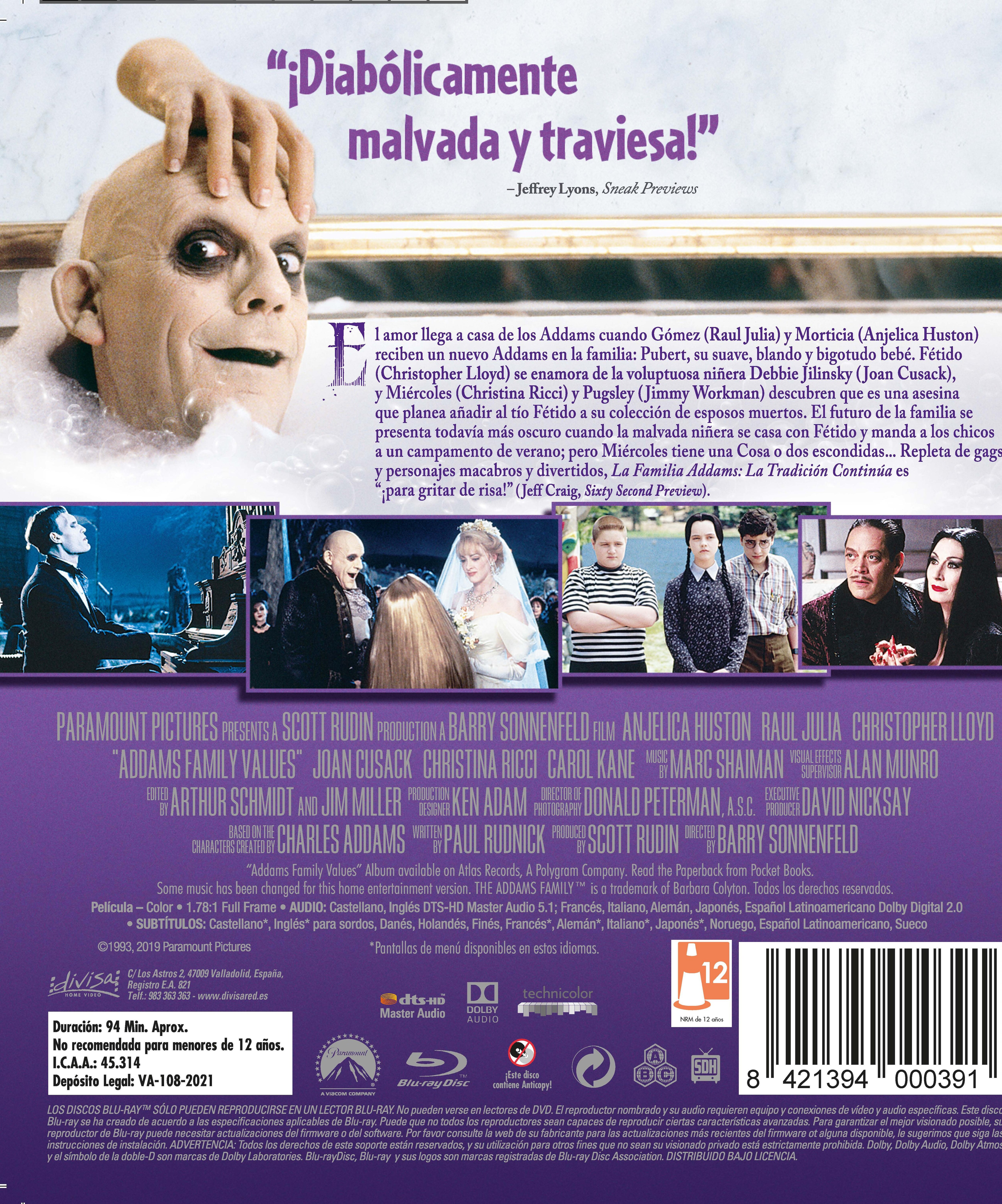 La Familia Addams: La Tradición Continúa (Blu-Ray) 2