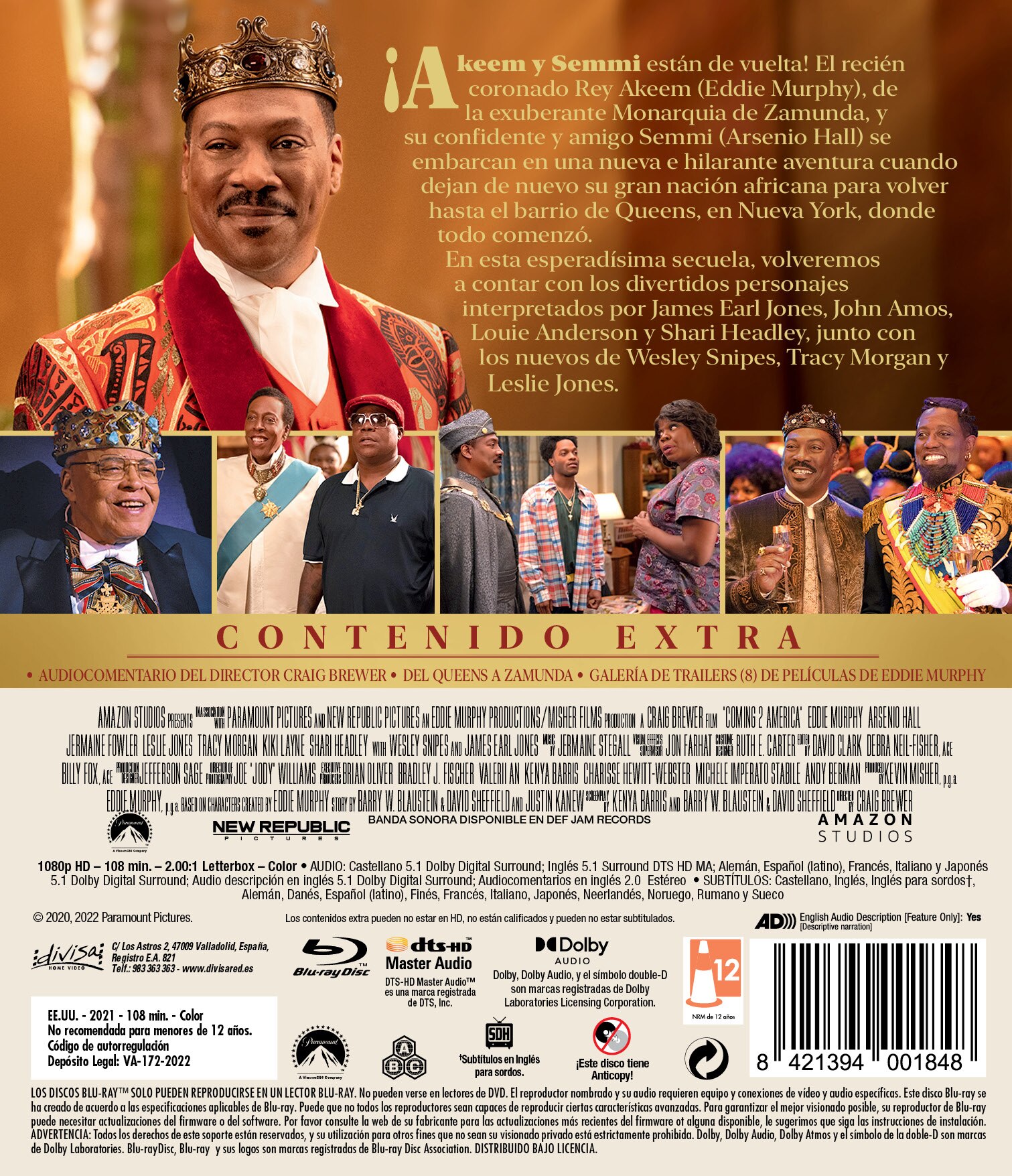 El Rey de Zamunda (Blu-Ray) 2