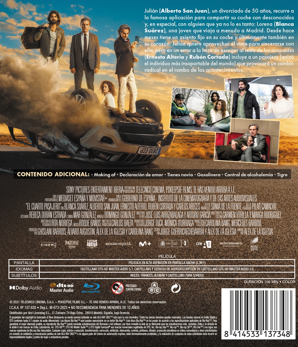 El cuarto pasajero (Blu-Ray) 2