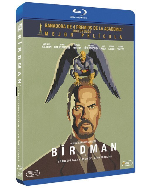 Birdman o (la inesperada virtud de la ignorancia) (Blu-Ray) 1