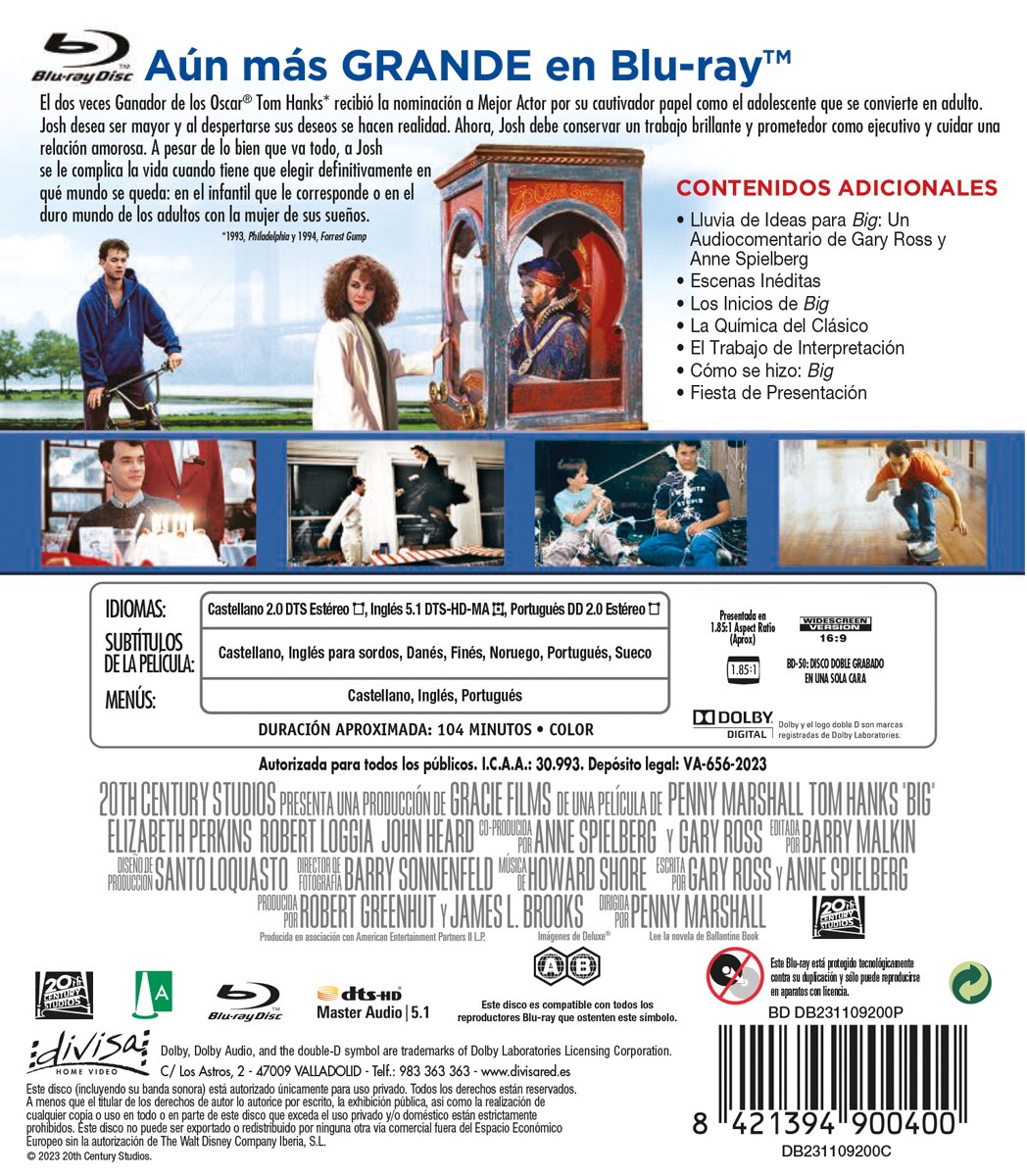 Big (Blu-Ray) 2
