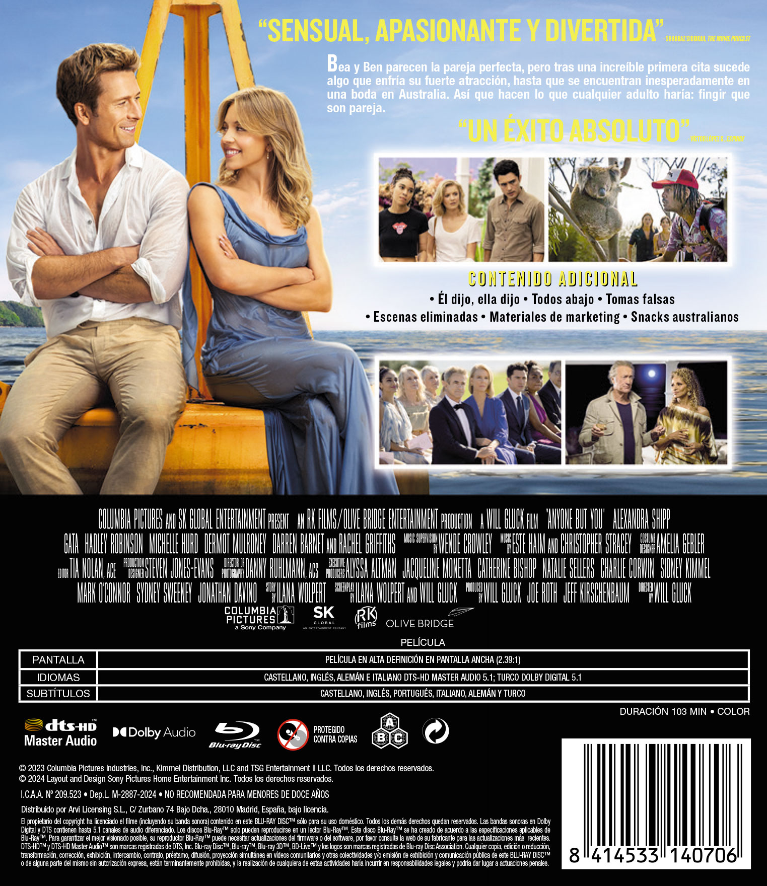 Cualquiera menos tú (Blu-Ray) 2