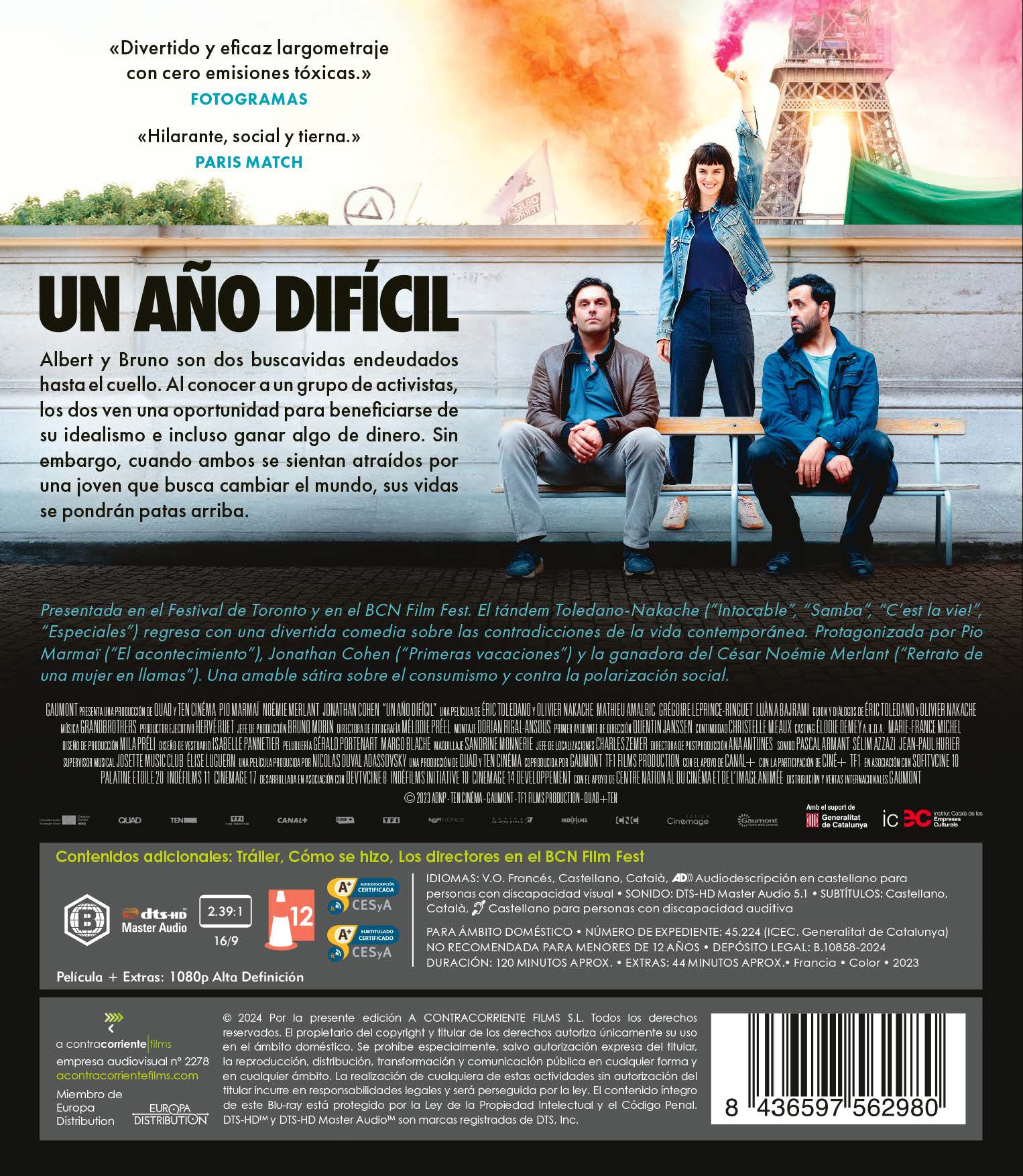 Un año difícil (Blu-Ray) 3