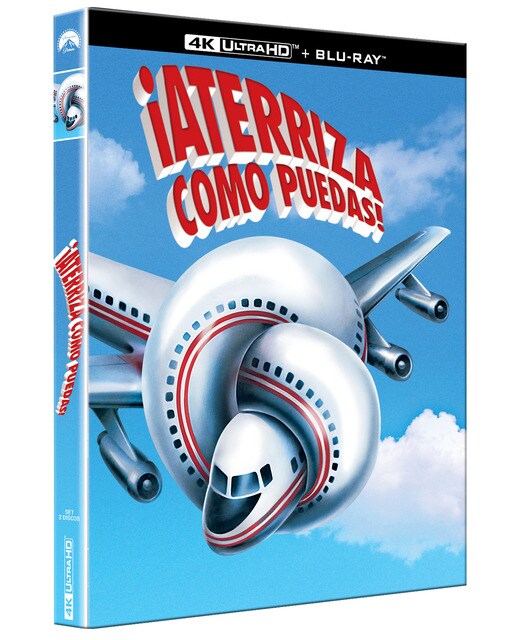 Aterriza como puedas (Edición Especial Funda) (4K Ultra HD + Blu-Ray).