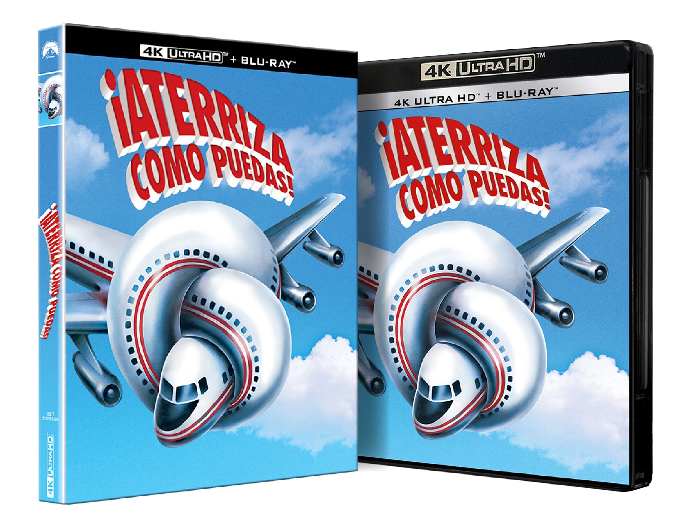 Aterriza como puedas (Edición Especial Funda) (4K Ultra HD + Blu-Ray) 3