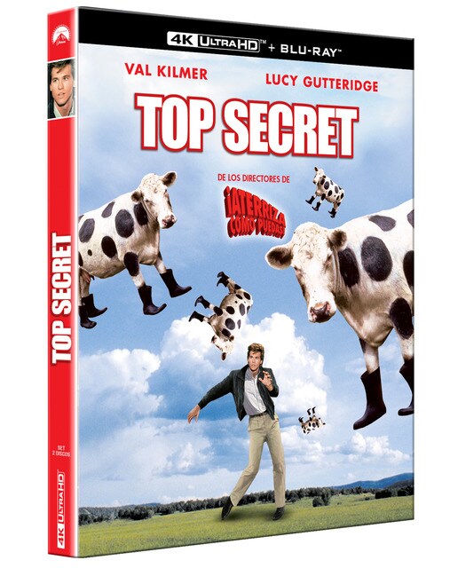 Top secret (Edición Especial Funda) (4K Ultra HD + Blu-Ray).