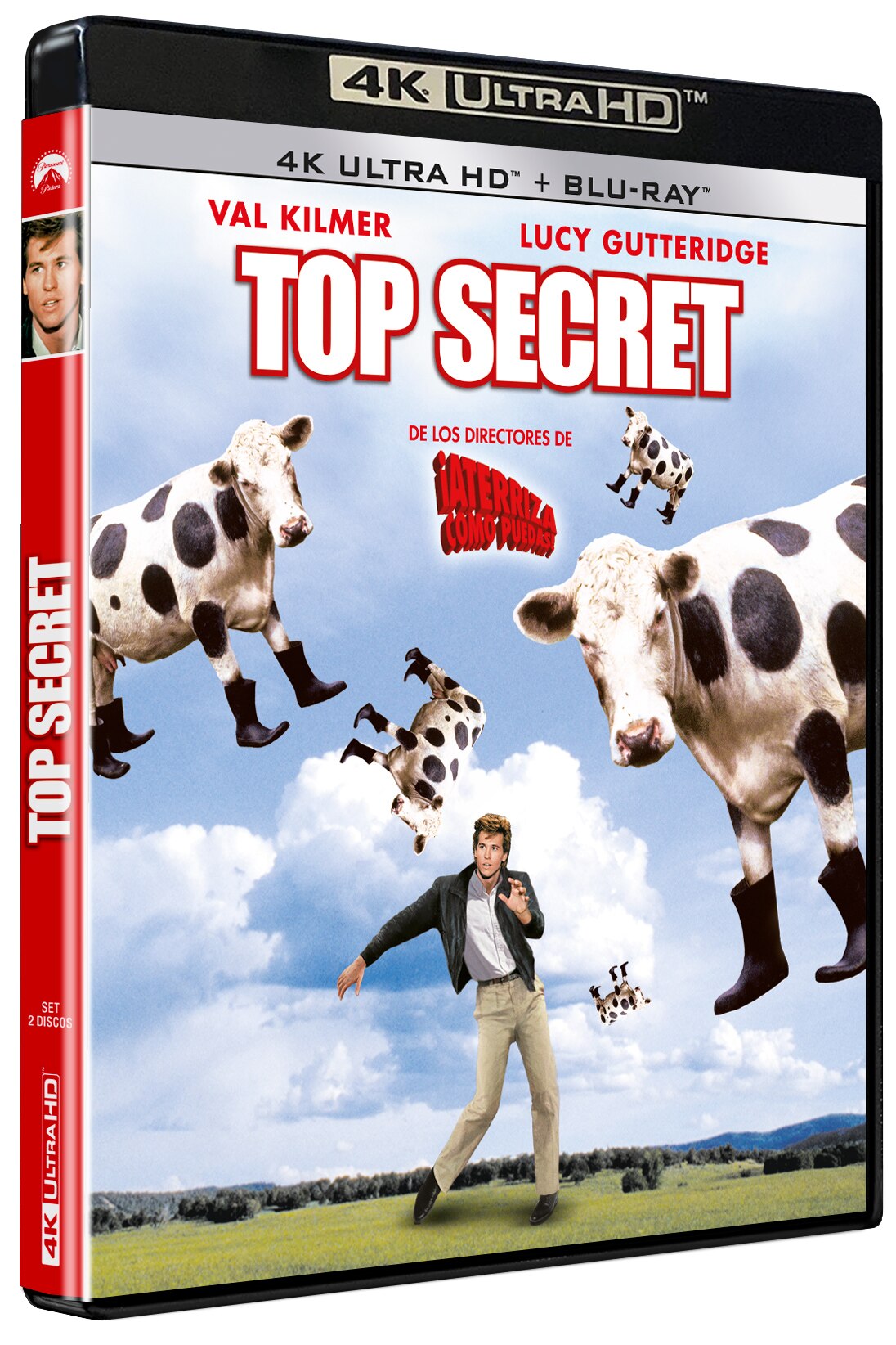 Top secret (Edición Especial Funda) (4K Ultra HD + Blu-Ray) 2