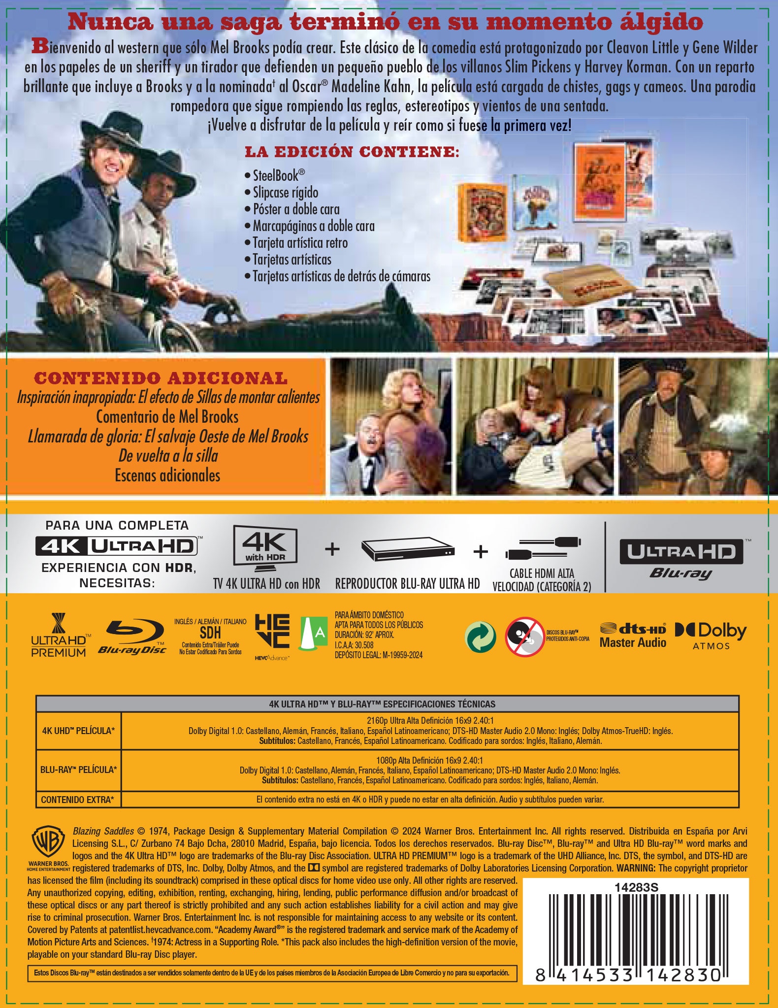 Sillas de montar calientes (Edición Metálica) (4K Ultra HD + Blu-Ray) 3
