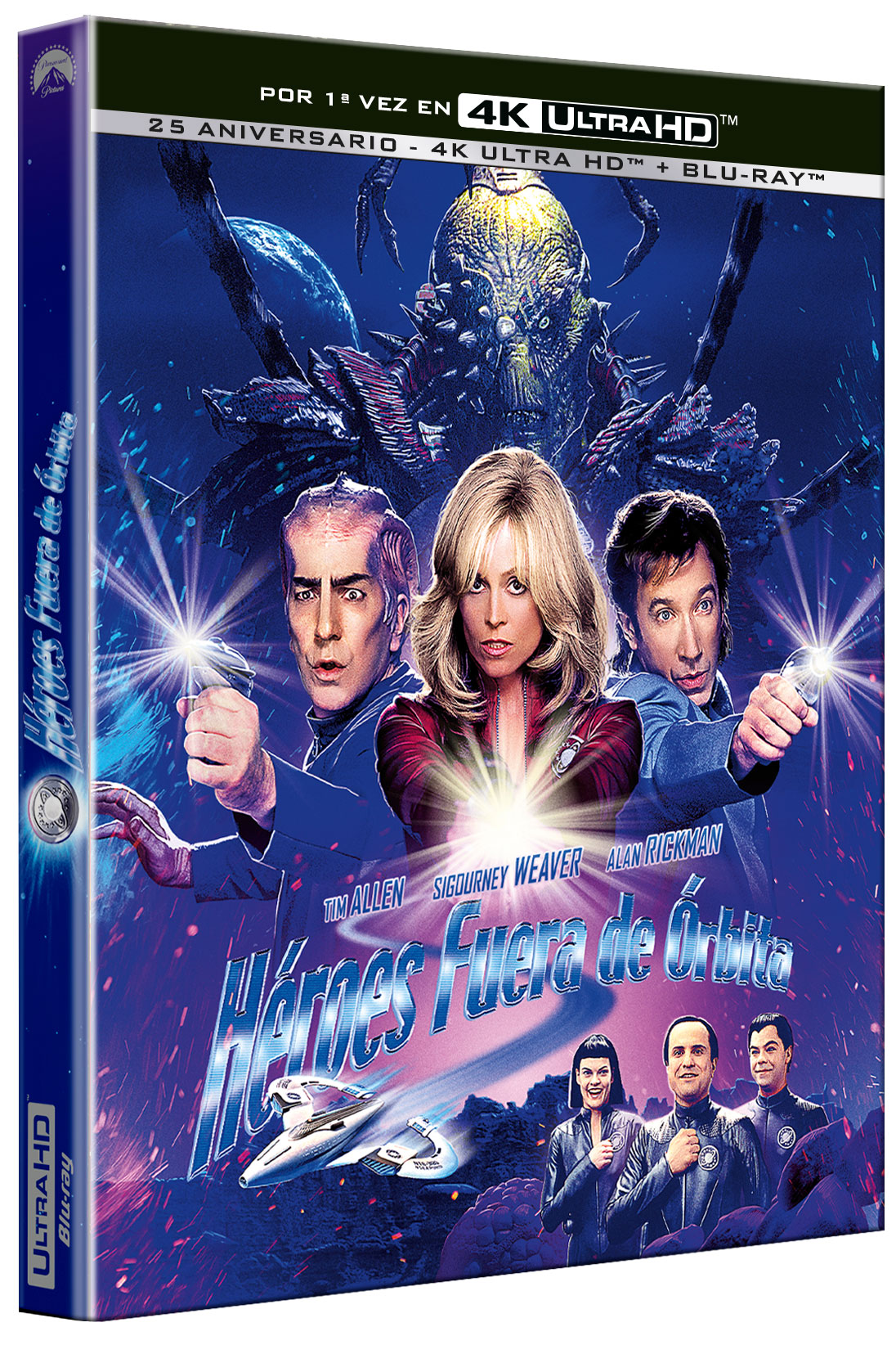 Imagen 0 de Héroes fuera de órbita (Edición Especial Funda) (4K Ultra HD + Blu-Ray)